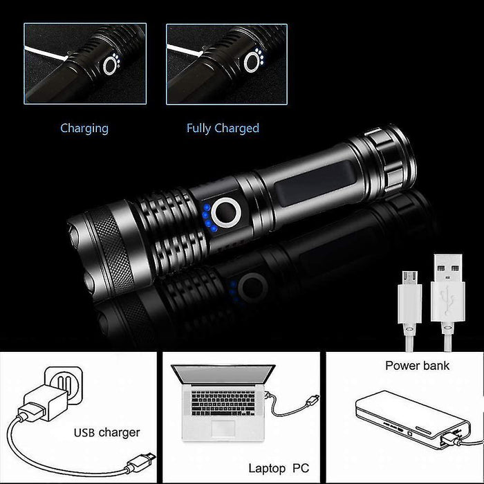 Pramans Rechargeable Tactical Torch | 4800mAh