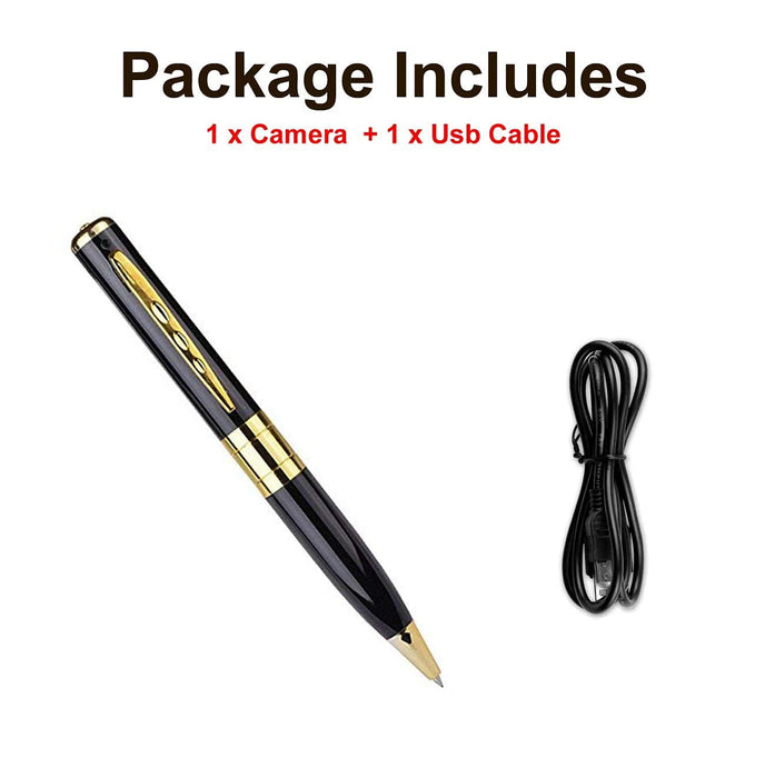 Pen Camera with Audio Video Recorder