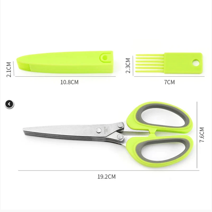 STAINLESS STEEL KITCHEN CHOPPED SCISSORS