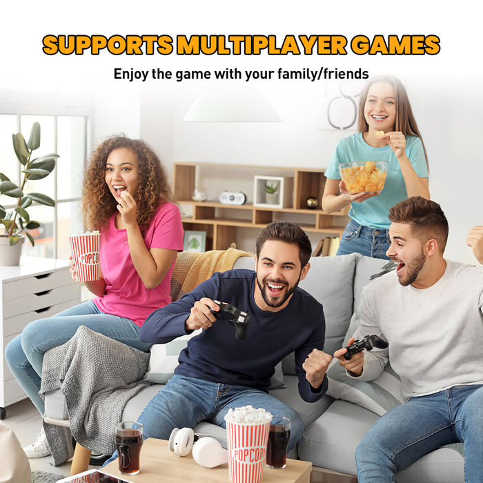 Classic M8 Game Stick 4K: 10,000+ Games, 2 Wireless Controllers