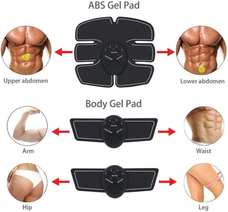 6 Pack Electric Ems Muscle Fitness
