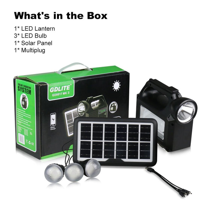 GD Lite Solar Lighting System Kit for Load Shedding