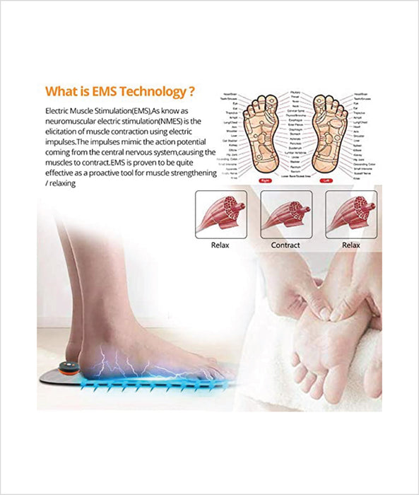 USB rechargeable foot massager