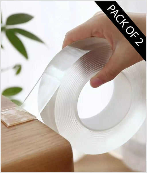 Double-sided silicone nano gel tape